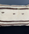 Turkish Hemp Pillow Cushion Natural Beige Brown Pillow Cushion Cover 16" x 24" #30136