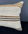 Turkish Hemp Pillow Cushion Natural Beige Brown Pillow Cushion Cover 16" x 24" #30127