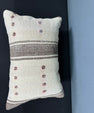 Turkish Hemp Pillow Cushion Natural Beige Brown Pillow Cushion Cover 16" x 24" #30042