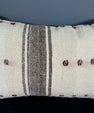 Turkish Hemp Pillow Cushion Natural Beige Brown Pillow Cushion Cover 16" x 24" #30042