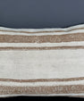 Turkish Hemp Pillow Cushion Natural Beige Brown Pillow Cushion Cover 16" x 24" #30043