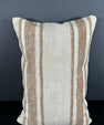 Turkish Hemp Pillow Cushion Natural Beige Brown Pillow Cushion Cover 16" x 24" #30043