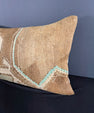 Turkish Hemp Pillow Cushion Natural Beige Brown Pillow Cushion Cover 16" x 24" #30134