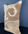 Turkish Hemp Pillow Cushion Natural Beige Brown Pillow Cushion Cover 16" x 24" #30134