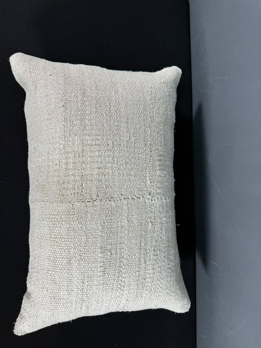 Turkish Hemp Pillow Cushion Natural Beige Pillow Cushion Cover 16" x 24" #30112