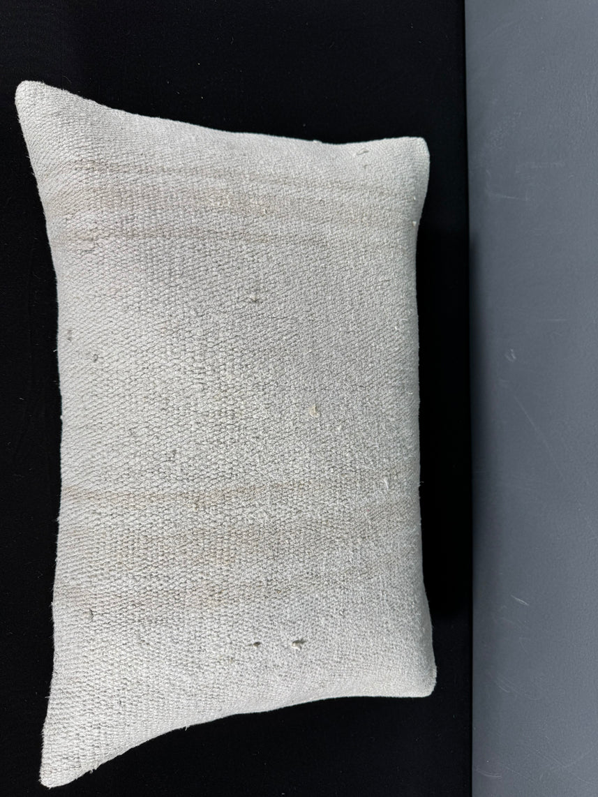 Turkish Hemp Pillow Cushion Natural Beige Pillow Cushion Cover 16" x 24" #30100