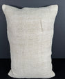 Turkish Hemp Pillow Cushion Natural Beige Pillow Cushion Cover 16" x 24" #30113