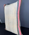 Turkish Hemp Pillow Cushion Natural Beige Pink Pillow Cushion Cover 16" x 24" #30026