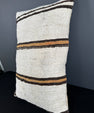 Turkish Hemp Pillow Cushion Natural Beige Brown Pillow Cushion Cover 16" x 24" #30027