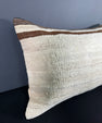 Turkish Hemp Pillow Cushion Natural Beige Brown Pillow Cushion Cover 16" x 24" #30029