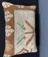 Turkish Hemp Pillow Cushion Natural Light Cream Brown Pillow Cushion Cover 16" x 24" #30030