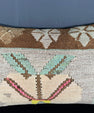 Turkish Hemp Pillow Cushion Natural Light Cream Brown Pillow Cushion Cover 16" x 24" #30030