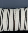 Turkish Hemp Pillow Cushion Natural Beige Dark Brown Pillow Cushion Cover 16" x 24" #30097