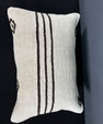 Turkish Hemp Pillow Cushion Natural Beige Brown Pillow Cushion Cover 16" x 24" #30001
