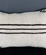 Turkish Hemp Pillow Cushion Natural Beige Brown Pillow Cushion Cover 16" x 24" #30001
