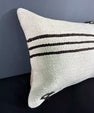 Turkish Hemp Pillow Cushion Natural Beige Brown Pillow Cushion Cover 16" x 24" #30001