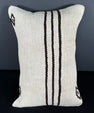 Turkish Hemp Pillow Cushion Natural Beige Brown Pillow Cushion Cover 16" x 24" #30001