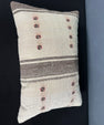 Turkish Hemp Pillow Cushion Natural Beige Brown Pillow Cushion Cover 16" x 24" #30005