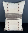 Turkish Hemp Pillow Cushion Natural Beige Brown Pillow Cushion Cover 16" x 24" #30005