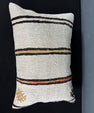 Turkish Hemp Pillow Cushion Natural Beige Brown Pillow Cushion Cover 16" x 24" #30018