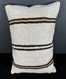 Turkish Hemp Pillow Cushion Natural Beige Brown Pillow Cushion Cover 16" x 24" #30006
