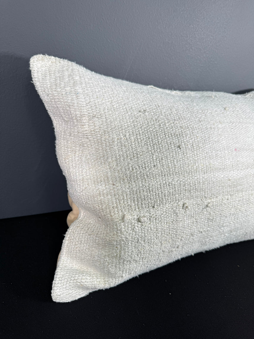 Turkish Hemp Pillow Cushion Natural Beige Pillow Cushion Cover 16" x 24" #30007