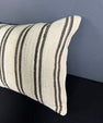Turkish Hemp Pillow Cushion Natural Beige Brown Pillow Cushion Cover 16" x 24" #30019