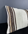 Turkish Hemp Pillow Cushion Natural Beige Brown Pillow Cushion Cover 16" x 24" #30046