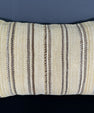 Turkish Hemp Pillow Cushion Natural Beige Brown Pillow Cushion Cover 16" x 24" #30048