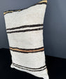 Turkish Hemp Pillow Cushion Natural Beige Brown Pillow Cushion Cover 16" x 24" #30099