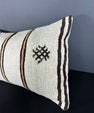 Turkish Hemp Pillow Cushion Natural Beige Brown Pillow Cushion Cover 16" x 24" #30023