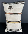 Turkish Hemp Pillow Cushion Natural Beige Brown Pillow Cushion Cover 16" x 24" #30023
