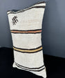 Turkish Hemp Pillow Cushion Natural Beige Brown Pillow Cushion Cover 16" x 24" #30023
