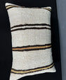 Turkish Hemp Pillow Cushion Natural Beige Brown Pillow Cushion Cover 16" x 24" #30010