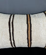 Turkish Hemp Pillow Cushion Natural Beige Brown Pillow Cushion Cover 16" x 24" #30010