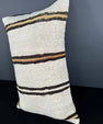 Turkish Hemp Pillow Cushion Natural Beige Brown Pillow Cushion Cover 16" x 24" #30010