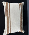 Turkish Hemp Pillow Cushion Natural Beige Brown Pillow Cushion Cover 16" x 24" #30053