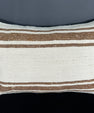 Turkish Hemp Pillow Cushion Natural Beige Brown Pillow Cushion Cover 16" x 24" #30053