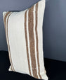 Turkish Hemp Pillow Cushion Natural Beige Brown Pillow Cushion Cover 16" x 24" #30053