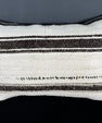 Turkish Hemp Pillow Cushion Natural Beige Dark Brown Pillow Cushion Cover 16" x 24" #30013
