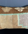 Turkish Hemp Pillow Cushion Natural Light Cream Brown Pillow Cushion Cover 16" x 24" #30054