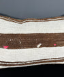 Turkish Hemp Pillow Cushion Natural Beige Brown Pillow Cushion Cover 16" x 24" #30024
