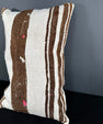 Turkish Hemp Pillow Cushion Natural Beige Brown Pillow Cushion Cover 16" x 24" #30024