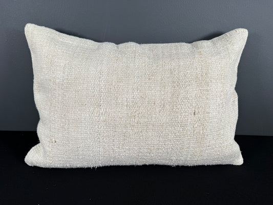 Turkish Hemp Pillow Cushion Natural Beige Pillow Cushion Cover 16" x 24" #30025