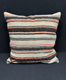 Turkish Hemp Pillow Cushion Natural Beige Dark Brown Pillow Cushion Cover 24x24 #30405