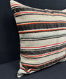 Turkish Hemp Pillow Cushion Natural Beige Dark Brown Pillow Cushion Cover 24x24 #30405