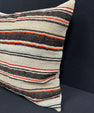 Turkish Hemp Pillow Cushion Natural Beige Dark Brown Pillow Cushion Cover 24x24 #30405