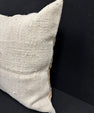 Turkish Hemp Pillow Cushion Natural Beige Pillow Cushion Cover 24x24 #30406