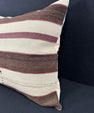 Turkish Hemp Pillow Cushion Natural Beige Brown Pillow Cushion Cover 24x24 #30403