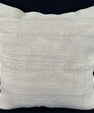 Turkish Hemp Pillow Cushion Natural Beige Pillow Cushion Cover 24x24 #30399